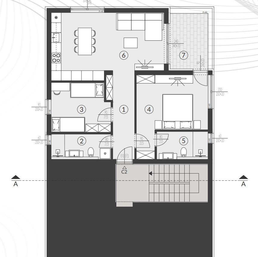 Квартира в Фажане, Хорватия, 72.24 м² - фото 9