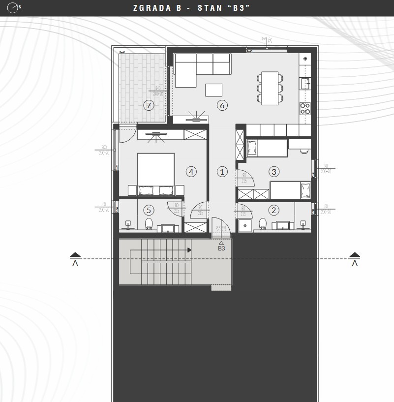 Квартира в Фажане, Хорватия, 72.24 м² - фото 9