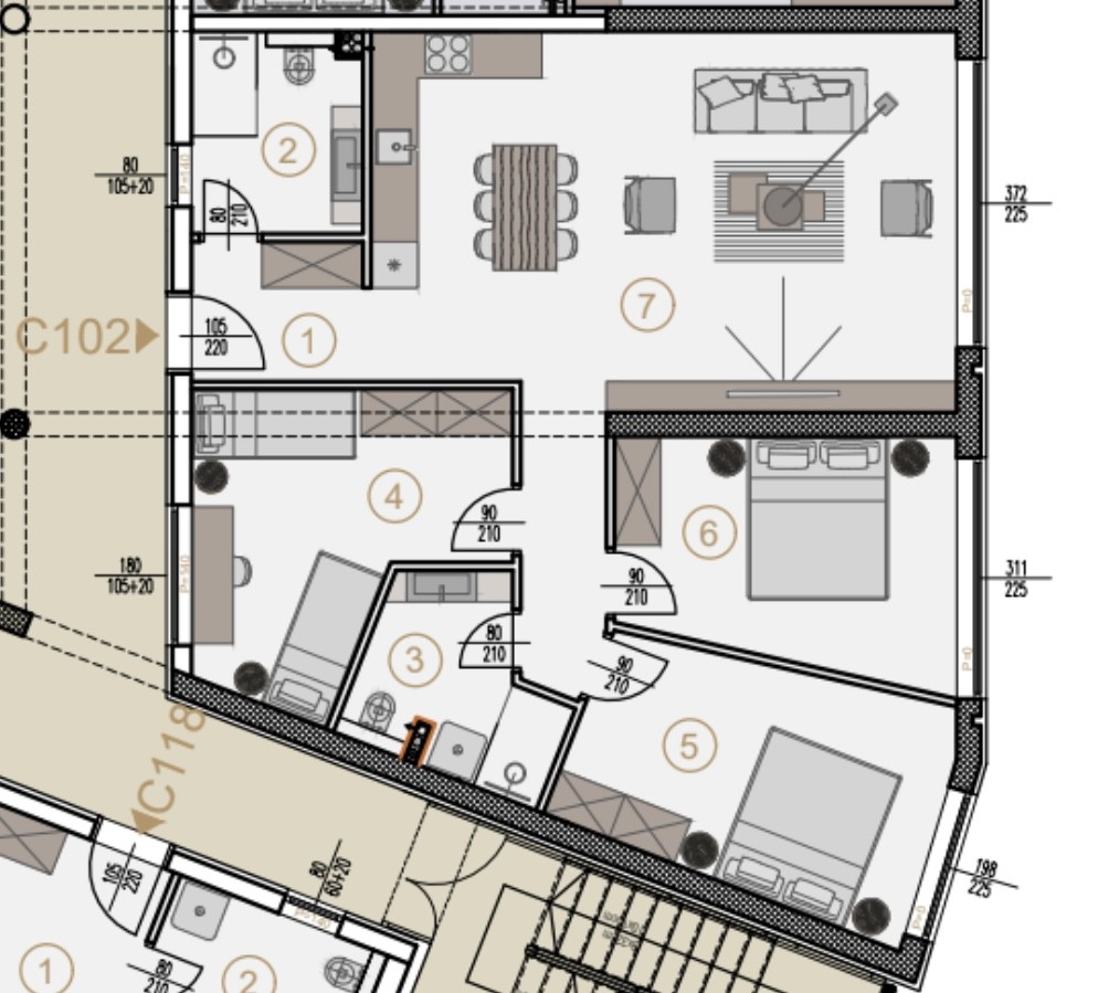 Квартира в Порече, Хорватия, 94.76 м² - фото 10