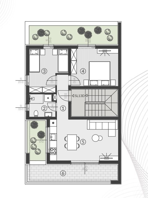 Квартира в Пуле, Хорватия, 60.98 м² - фото 10