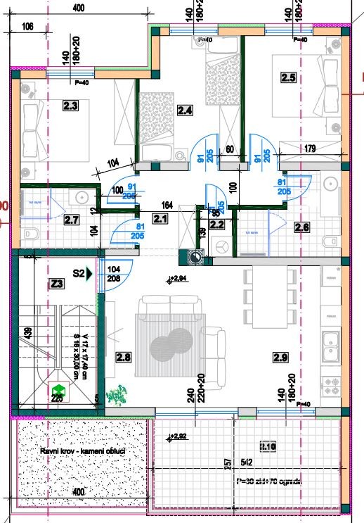 Квартира в Медулине, Хорватия, 88.91 м² - фото 10