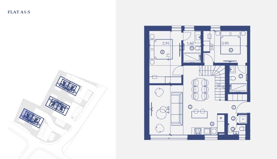 Квартира в Умаге, Хорватия, 123.35 м² - фото 8