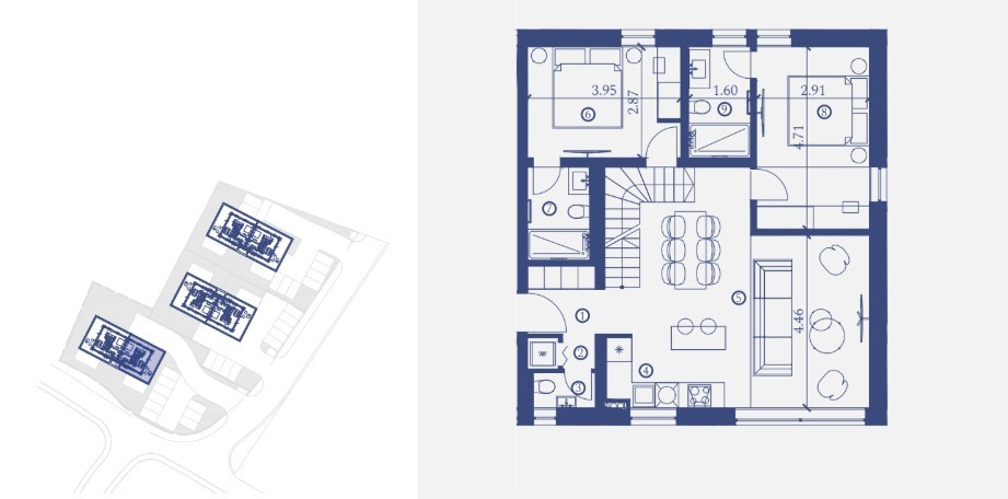 Квартира в Умаге, Хорватия, 123.35 м² - фото 8