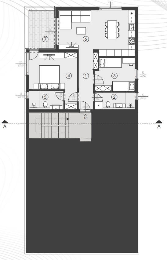 Квартира в Фажане, Хорватия, 72.24 м² - фото 12