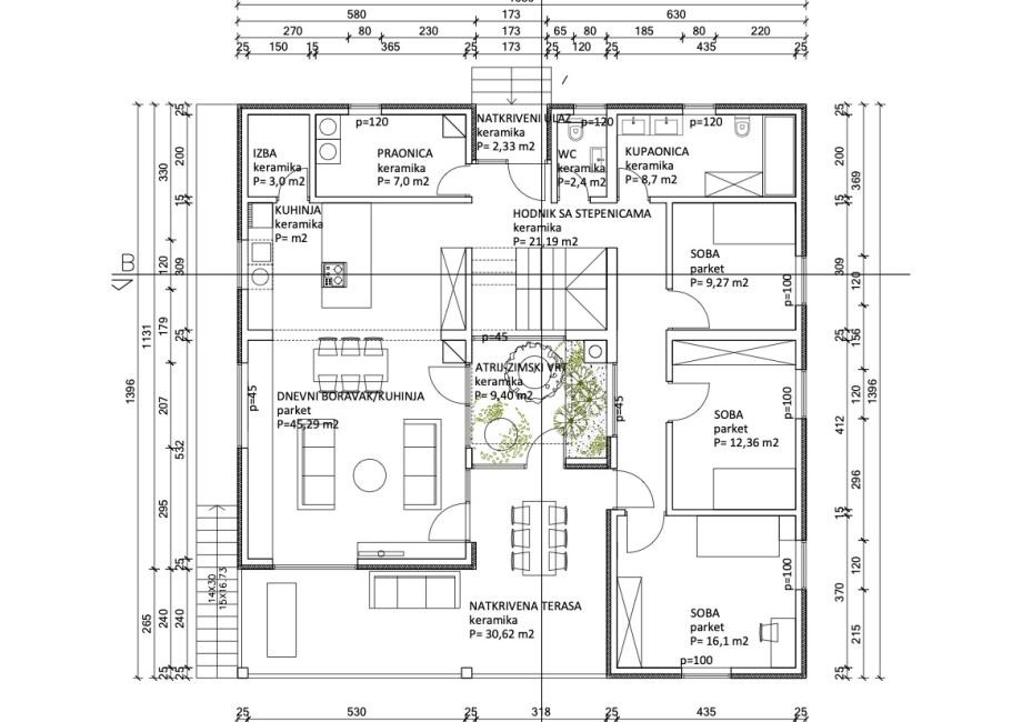 Дом Istria, Gracisce, Хорватия, 303 м² - фото 17