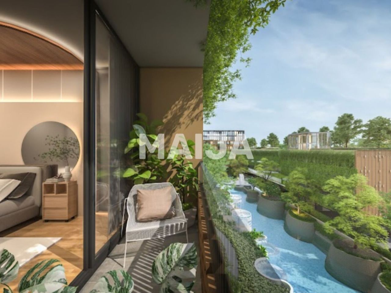 Апартаменты на острове Пхукет, Таиланд, 27 м² - фото 14