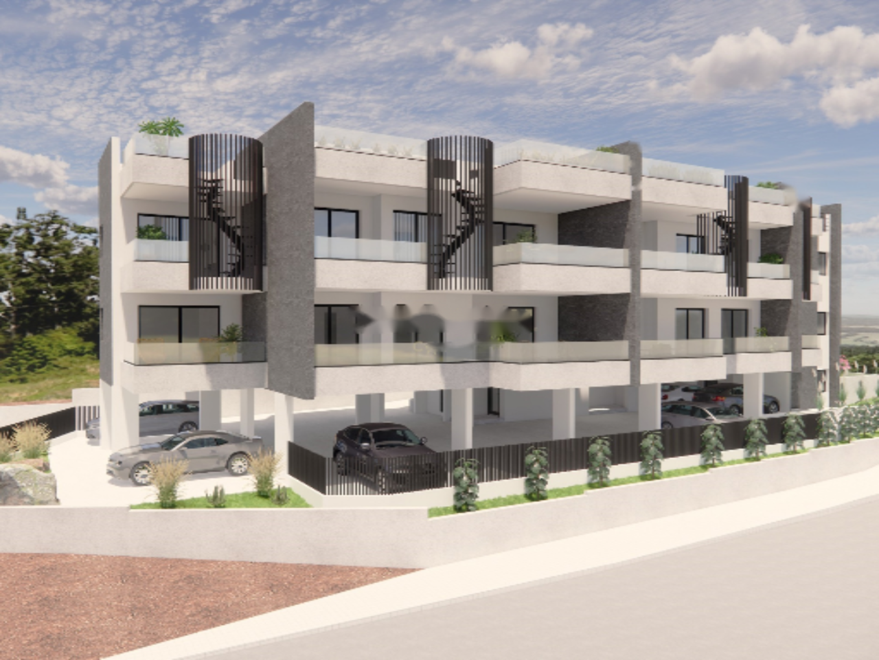 Квартира в Колосси, Кипр, 46 м² - фото 1