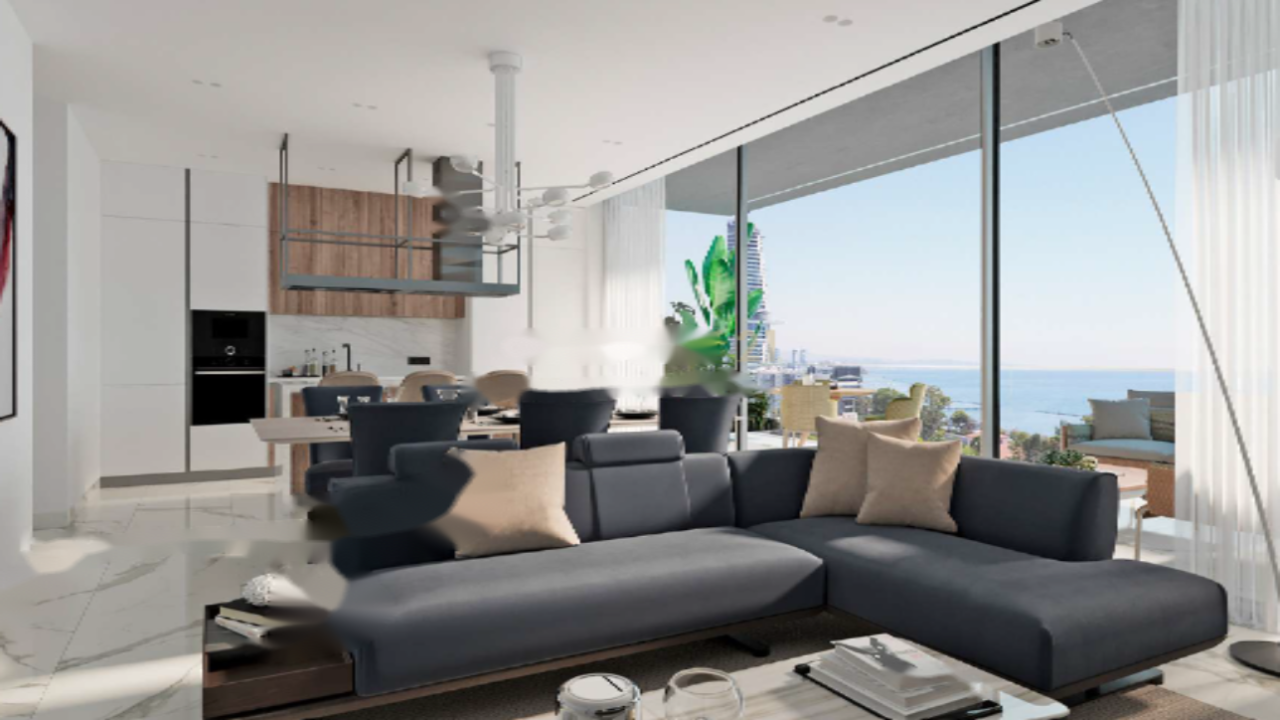 Квартира в Лимасоле, Кипр, 107 м² - фото 1