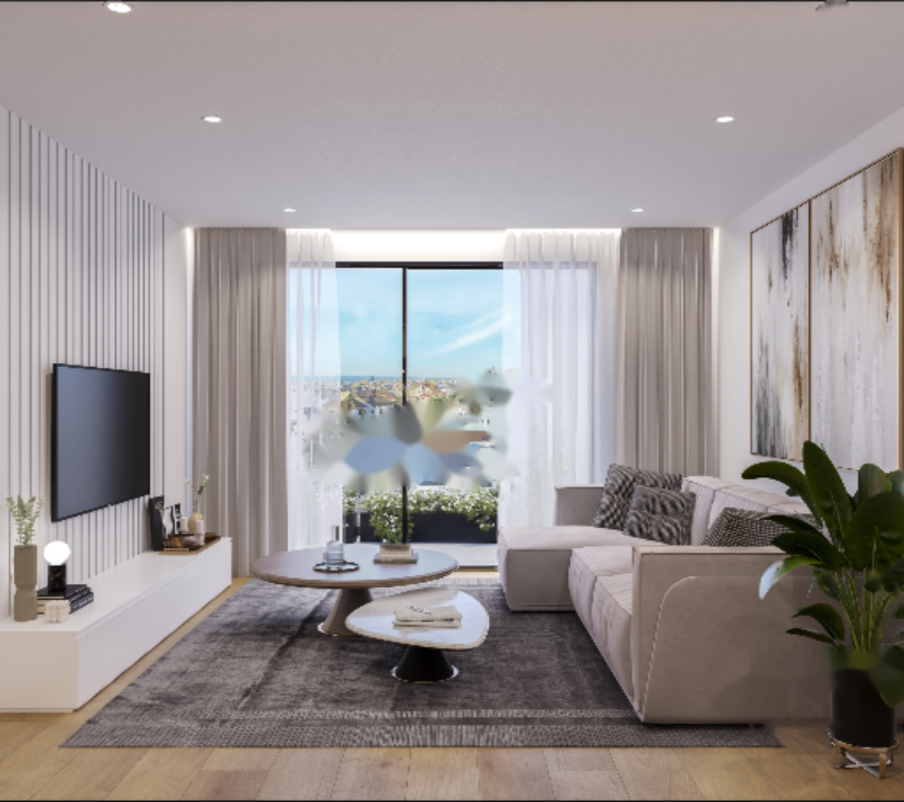 Квартира в Айос-Атанасиосе, Кипр, 84 м² - фото 1