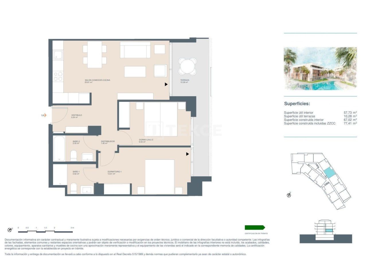 Апартаменты в Хавее, Испания, 111 м² - фото 13