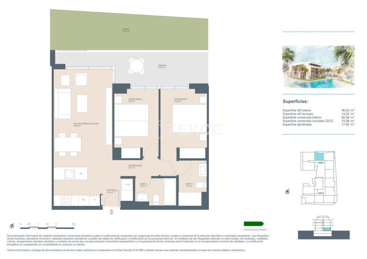 Пентхаус в Хавее, Испания, 83 м² - фото 16