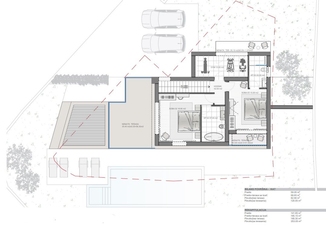 Вилла в Рабаце, Хорватия, 165 м² - фото 7