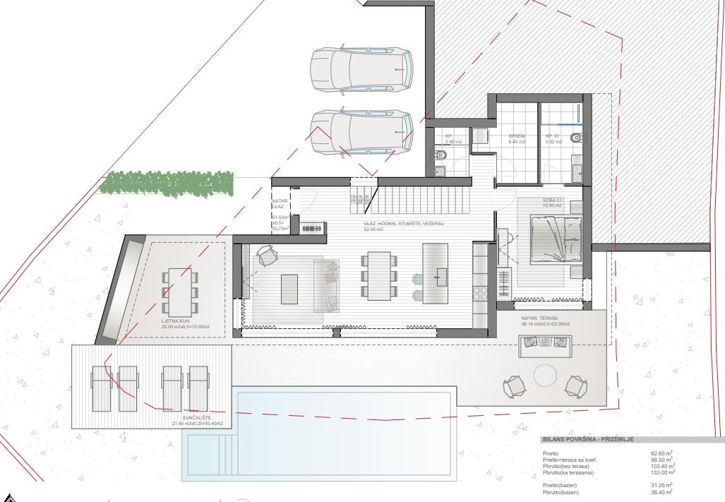 Вилла в Рабаце, Хорватия, 165 м² - фото 9