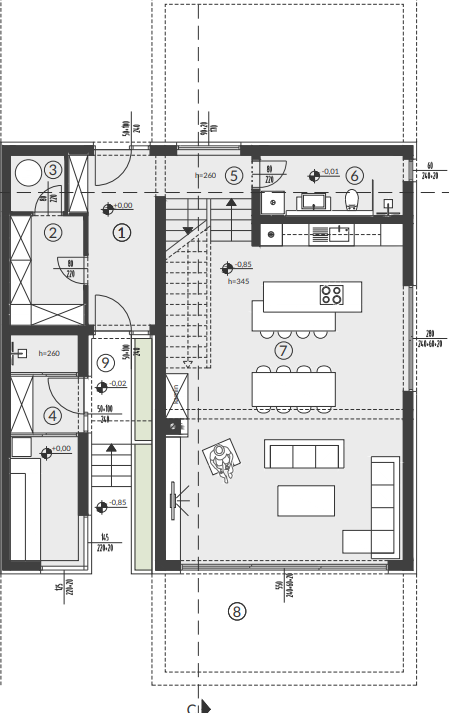Вилла в Медулине, Хорватия, 246 м² - фото 9
