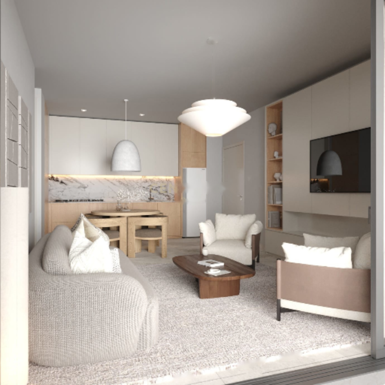 Квартира в Арадипу, Кипр, 82 м² - фото 2