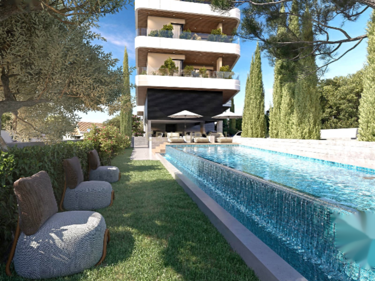 Квартира в Ермасойе, Кипр, 55 м² - фото 4