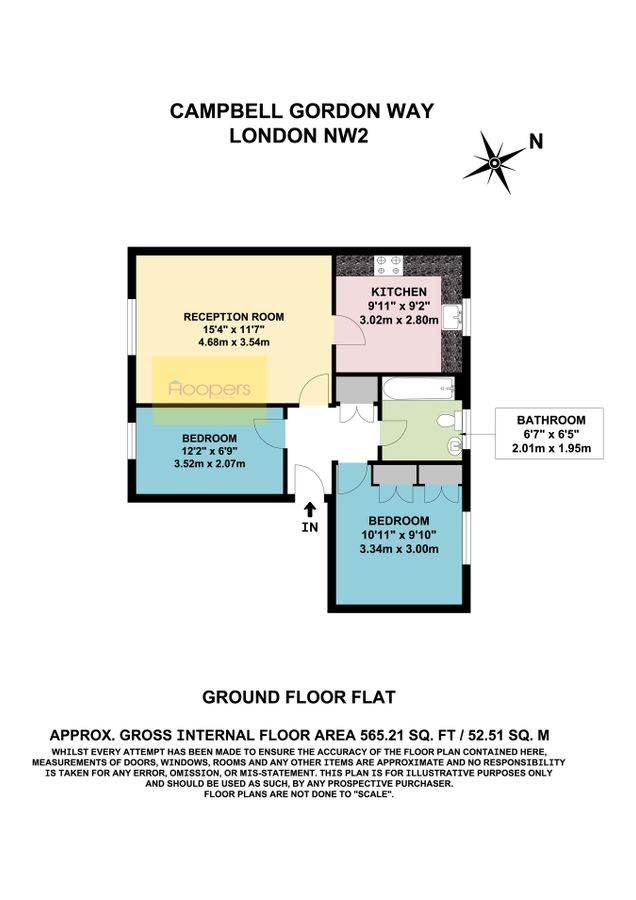 Квартира в Лондоне, Великобритания, 53 м² - фото 6