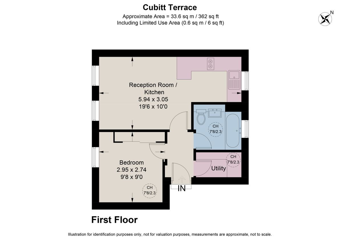 Квартира в Лондоне, Великобритания, 34 м² - фото 9