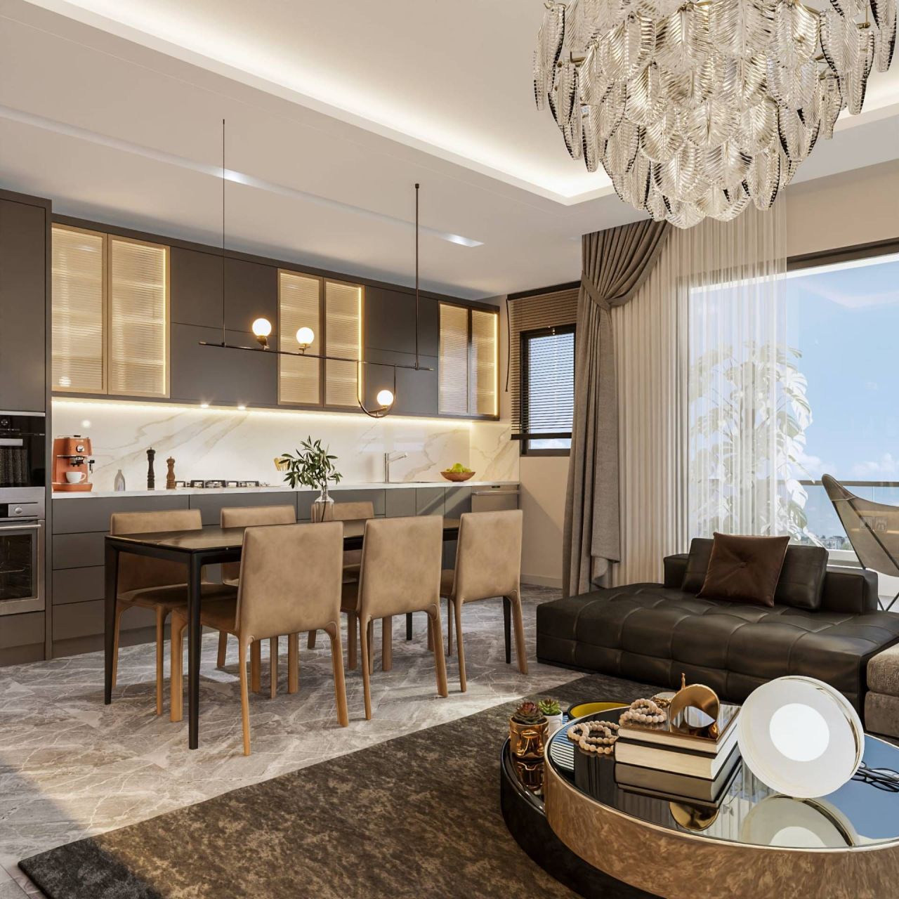 Квартира в Мерсине, Турция, 160 м² - фото 1