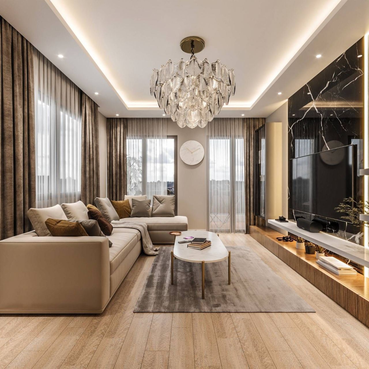 Квартира в Мерсине, Турция, 87 м² - фото 1