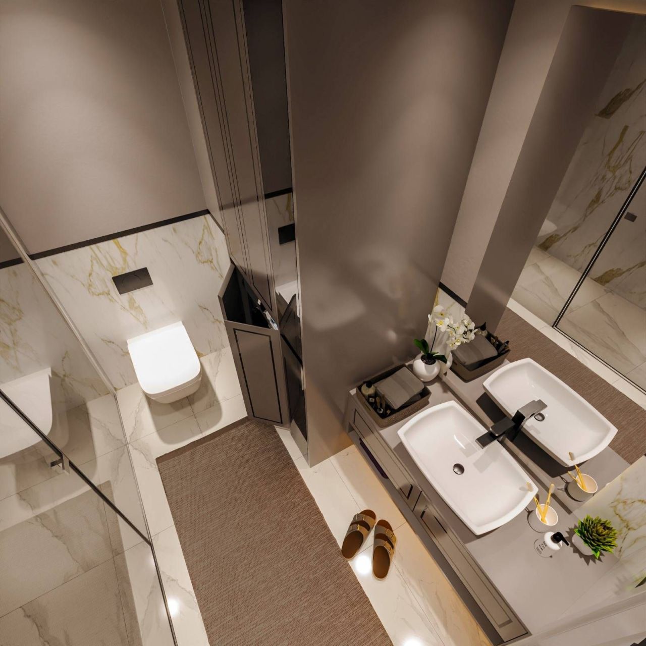 Квартира в Мерсине, Турция, 60 м² - фото 7