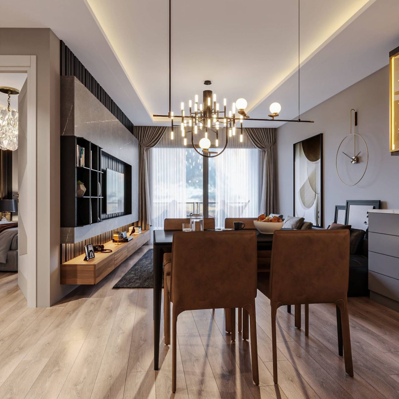 Мезонет в Мерсине, Турция, 100 м² - фото 8