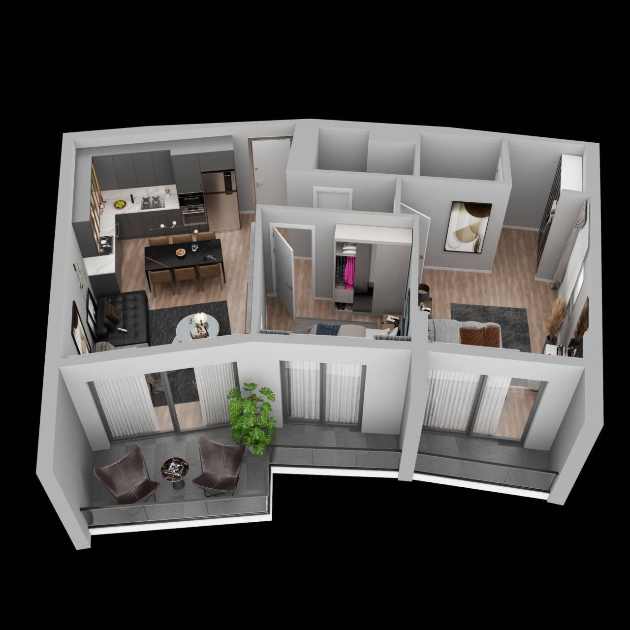 Квартира в Мерсине, Турция, 105 м² - фото 14