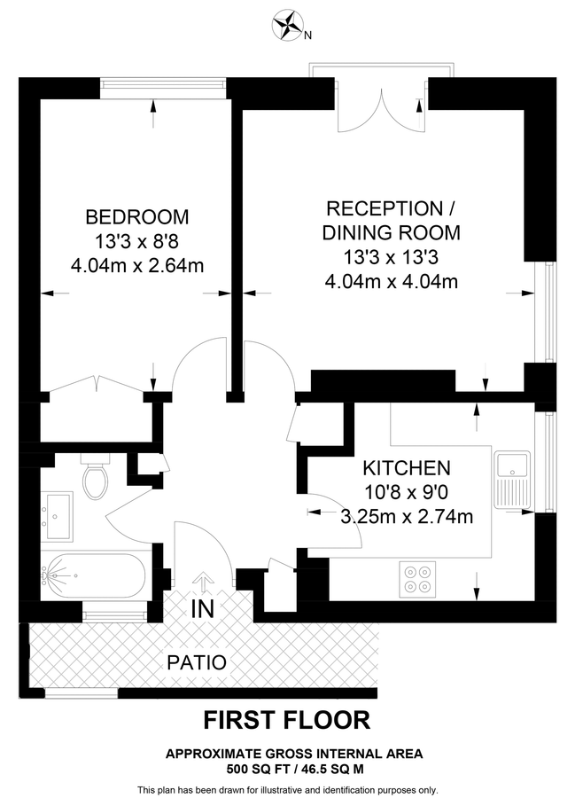 Квартира в Лондоне, Великобритания, 47 м² - фото 10