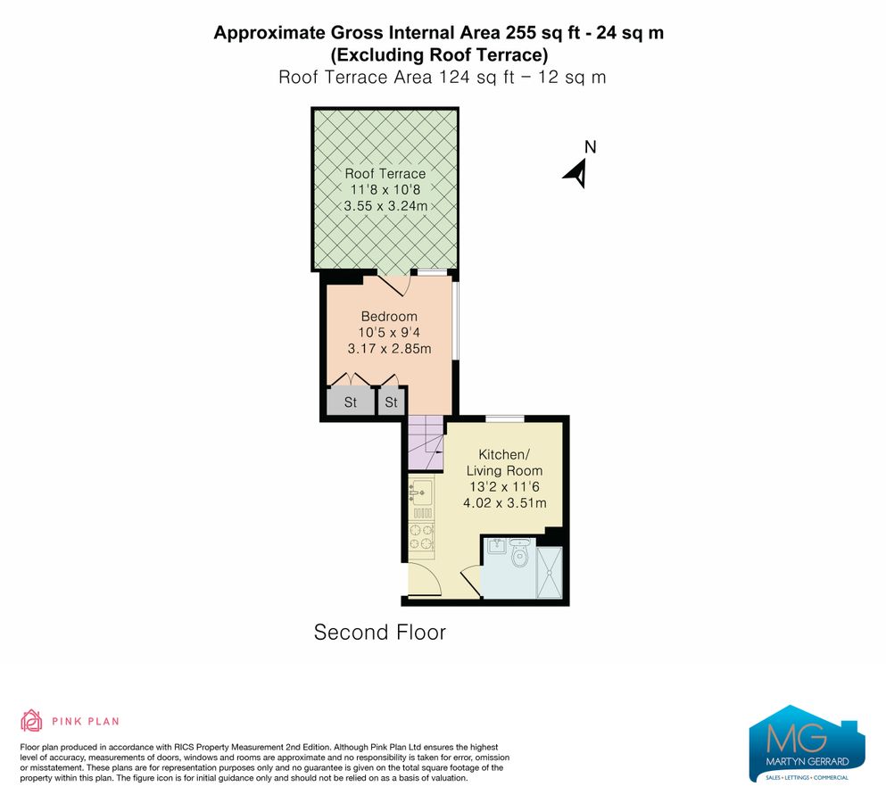 Квартира в Лондоне, Великобритания, 24 м² - фото 13