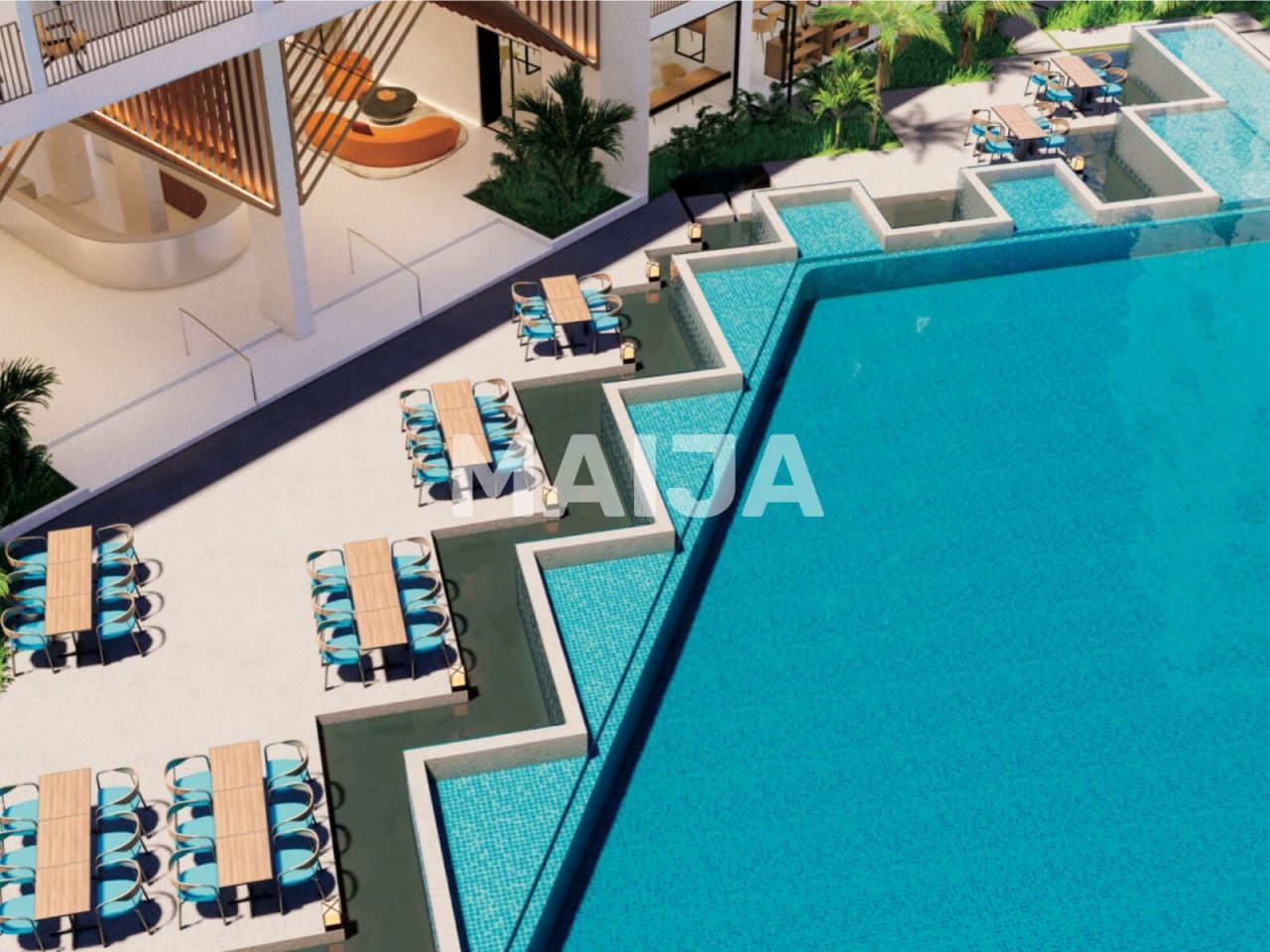 Апартаменты на острове Пхукет, Таиланд, 56 м² - фото 11