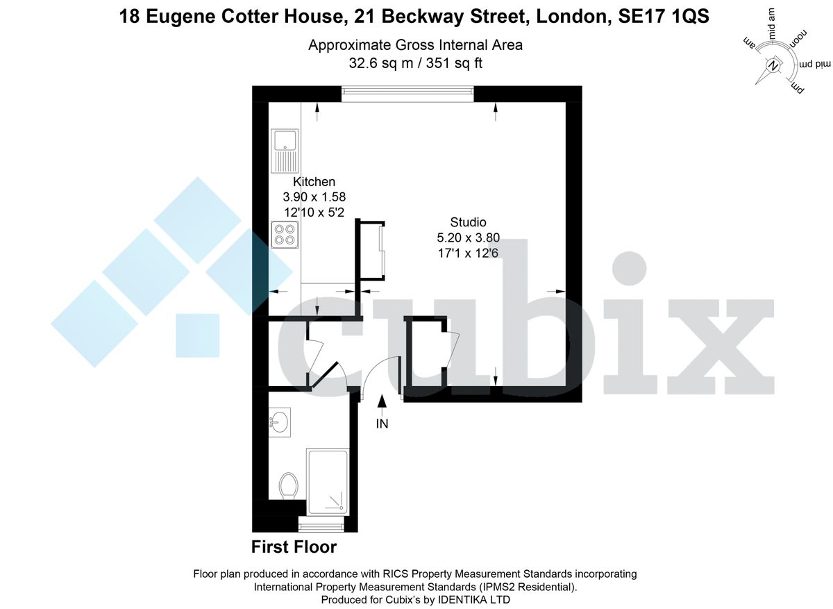 Квартира в Лондоне, Великобритания, 33 м² - фото 19