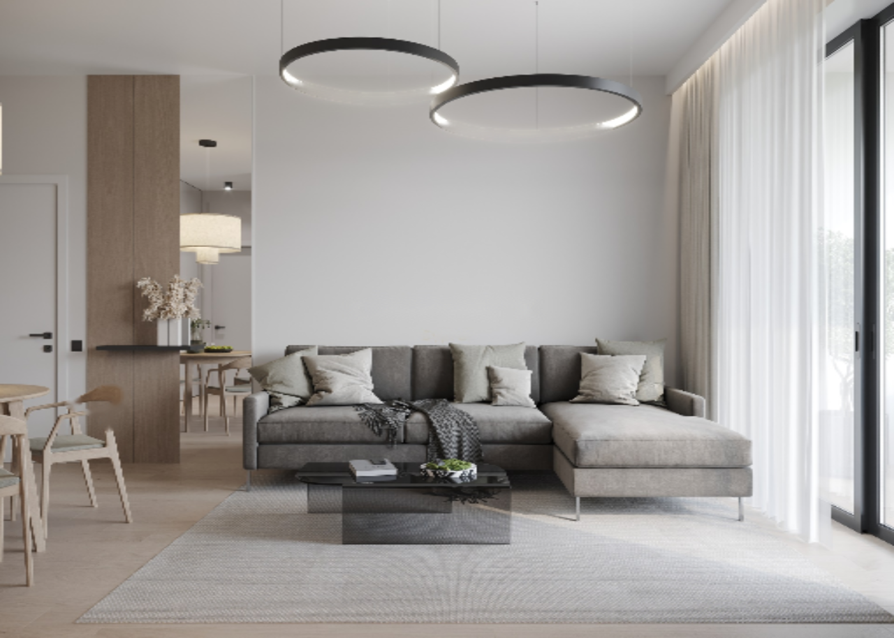 Квартира в Меса-Йитонии, Кипр, 73 м² - фото 1