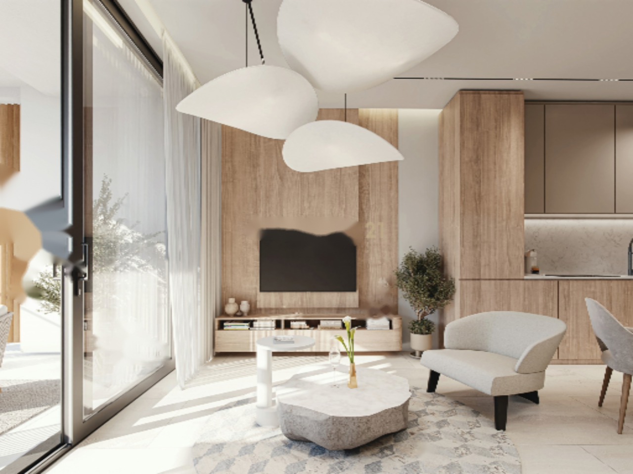 Квартира в Арадипу, Кипр, 75 м² - фото 14