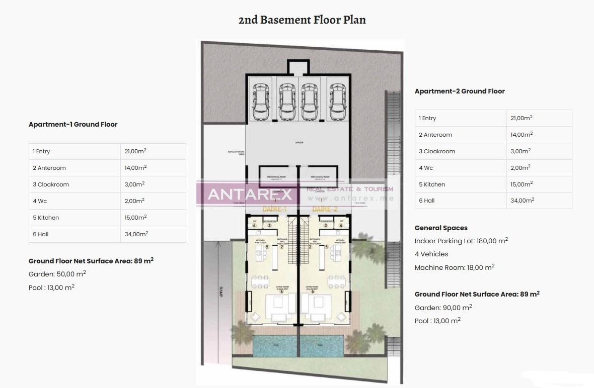Вилла в Дженовичах, Черногория, 209 м² - фото 16