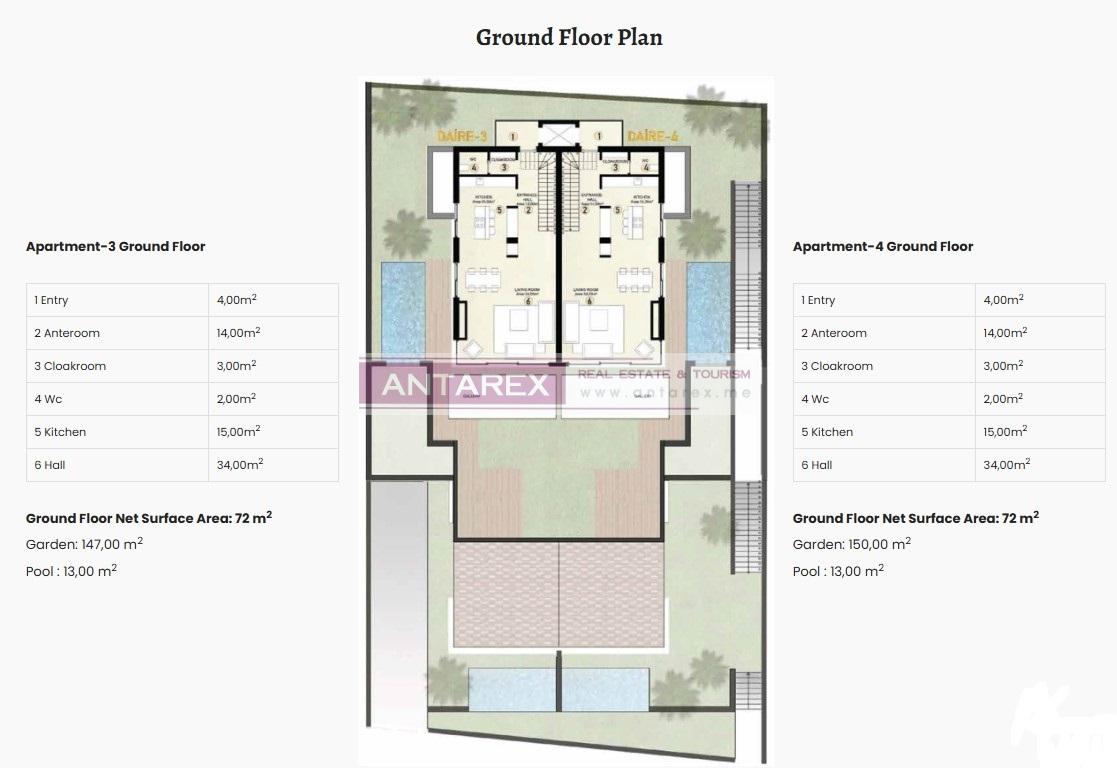 Вилла в Дженовичах, Черногория, 209 м² - фото 18