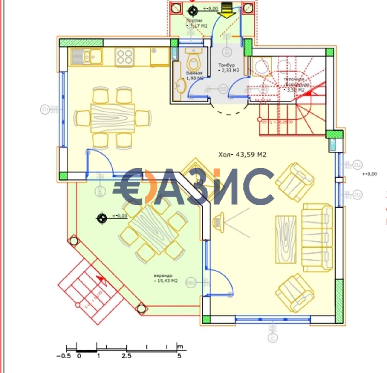 Дом в Кошарице, Болгария, 156.3 м² - фото 3