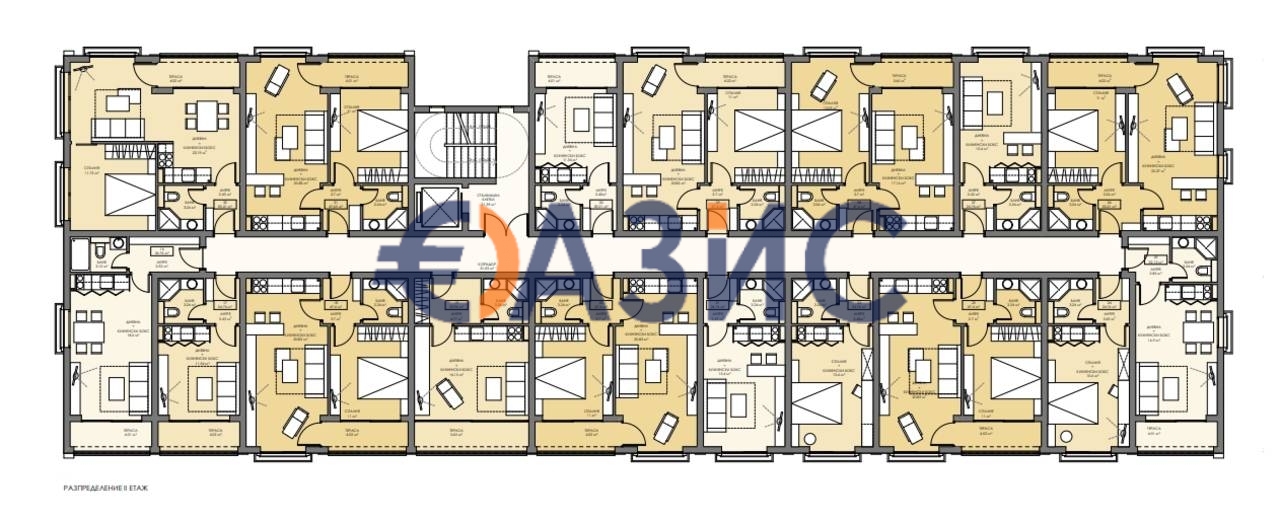 Апартаменты в Елените, Болгария, 28.4 м² - фото 17