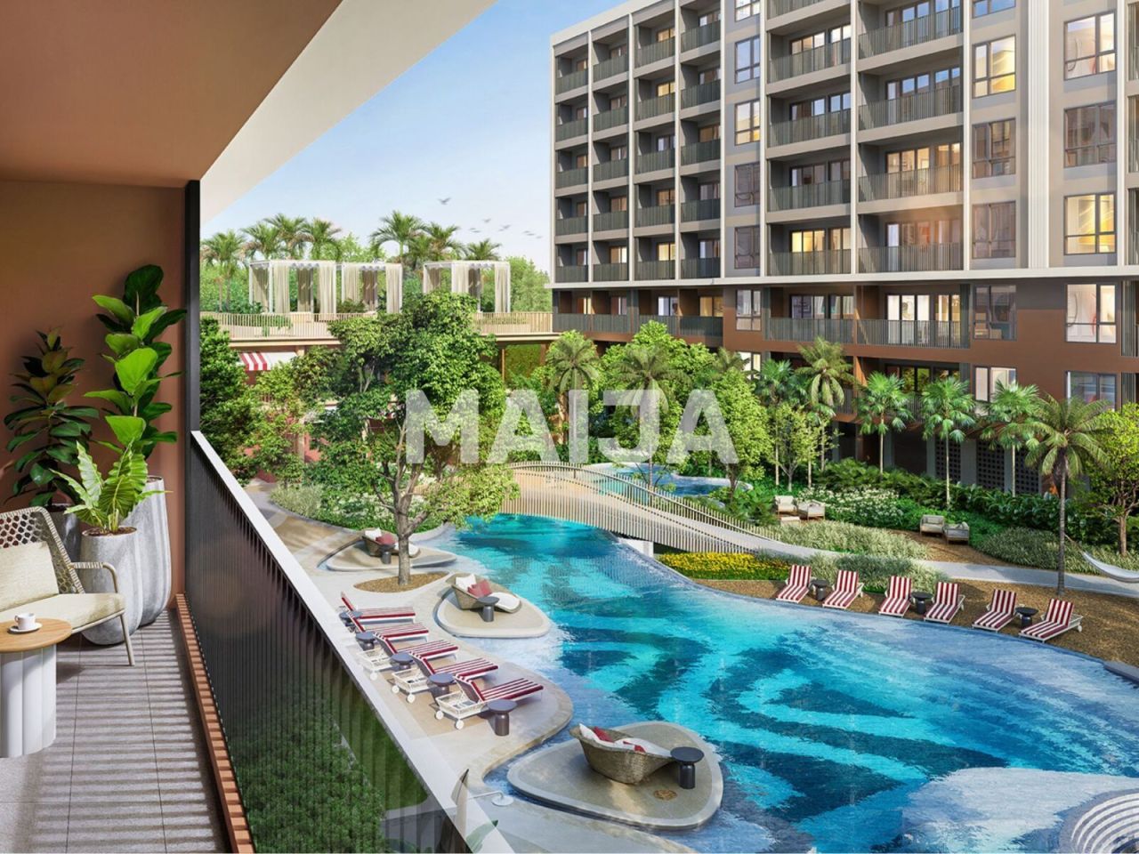 Апартаменты на острове Пхукет, Таиланд, 30 м² - фото 12