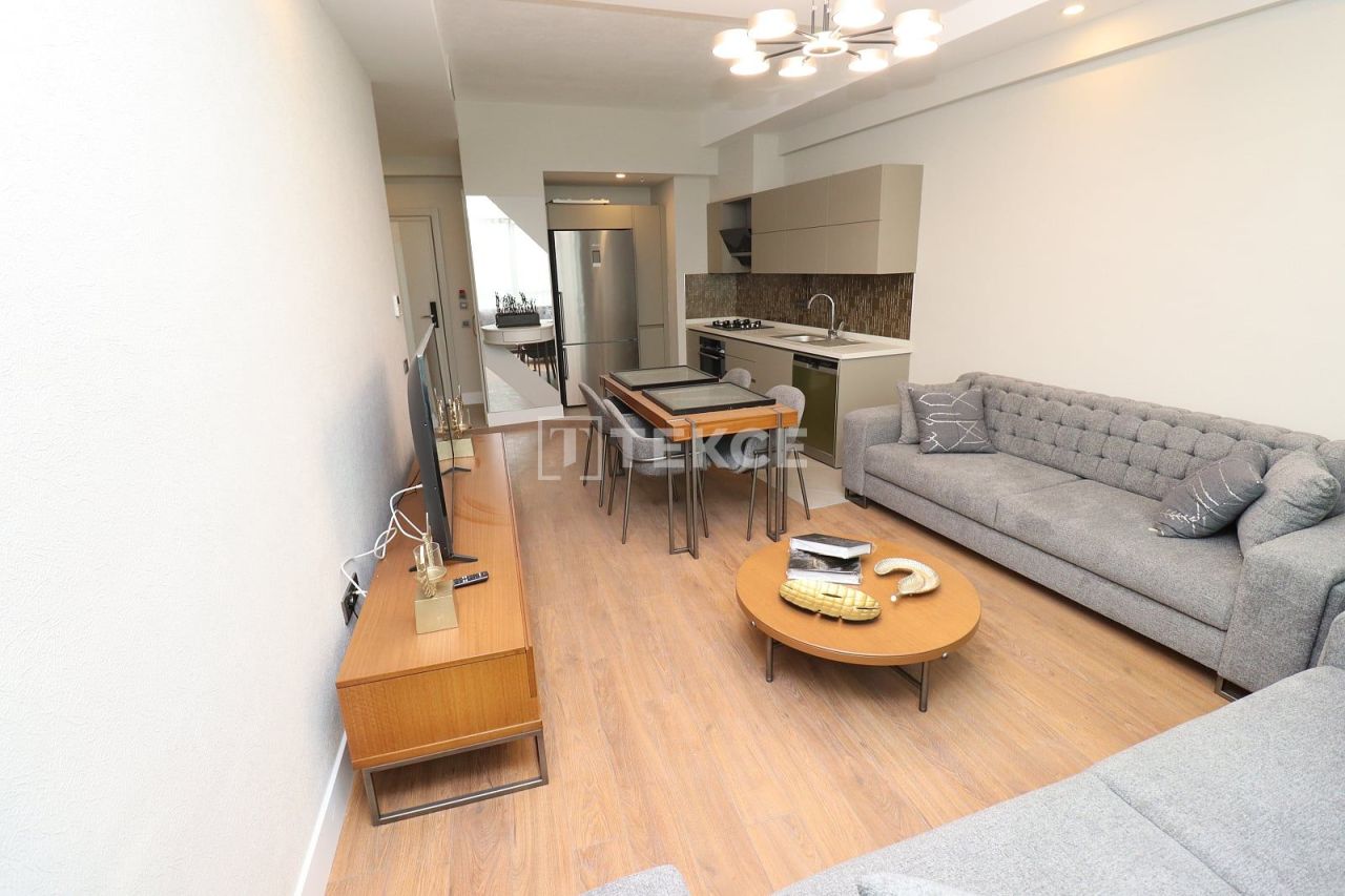 Апартаменты в Анталии, Турция, 65 м² - фото 14