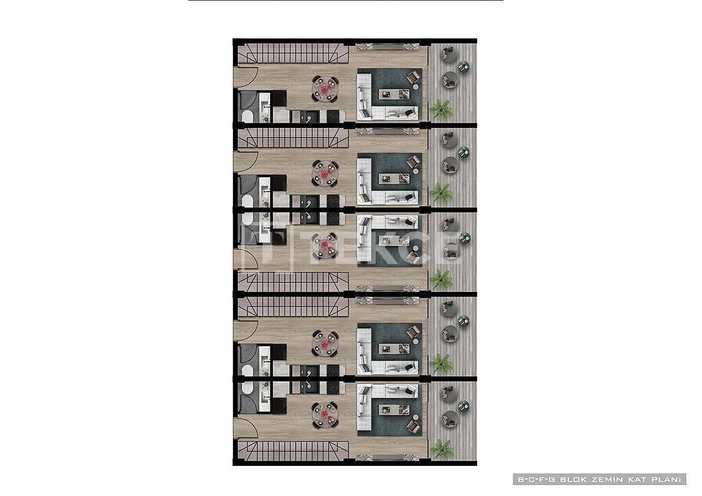 Пентхаус в Алании, Турция, 115 м² - фото 15