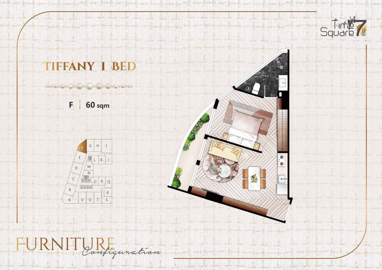 Квартира в Пномпене, Камбоджа, 60 м² - фото 4