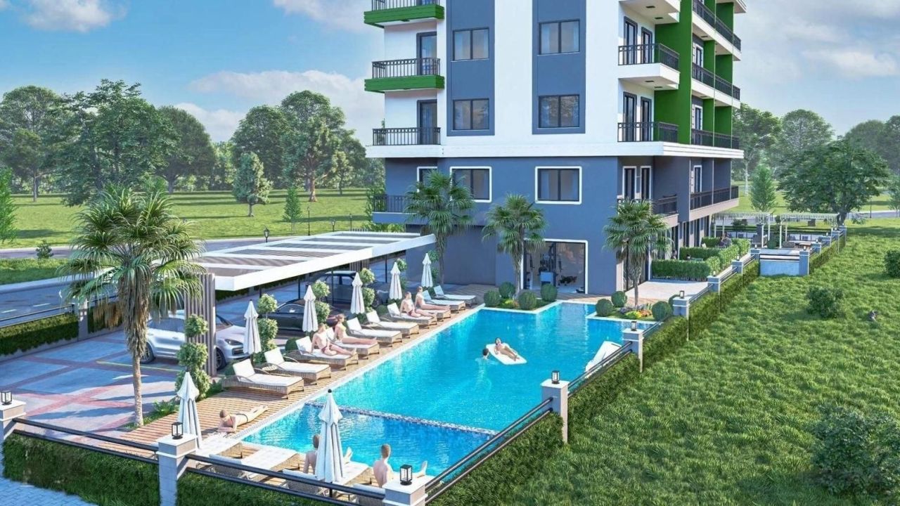 Квартира в Алании, Турция, 58 м² - фото 1