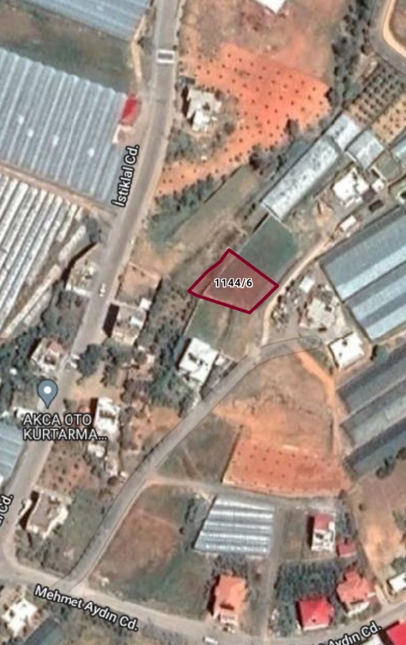 Земля в Алании, Турция, 609 м² - фото 1