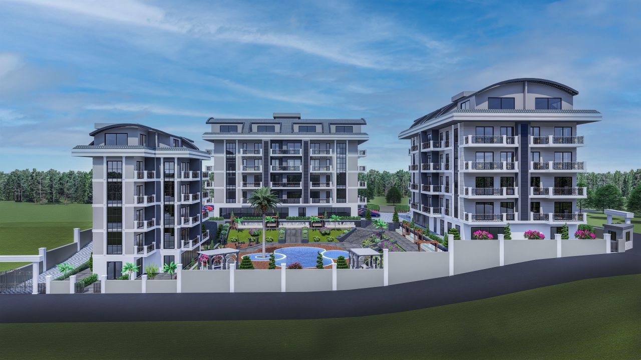 Квартира в Алании, Турция, 85 м² - фото 1