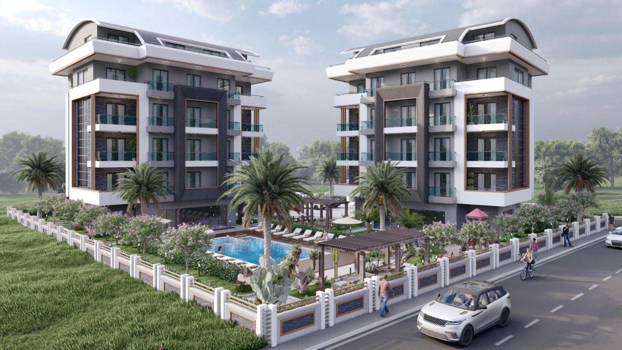 Квартира в Алании, Турция, 75 м² - фото 1