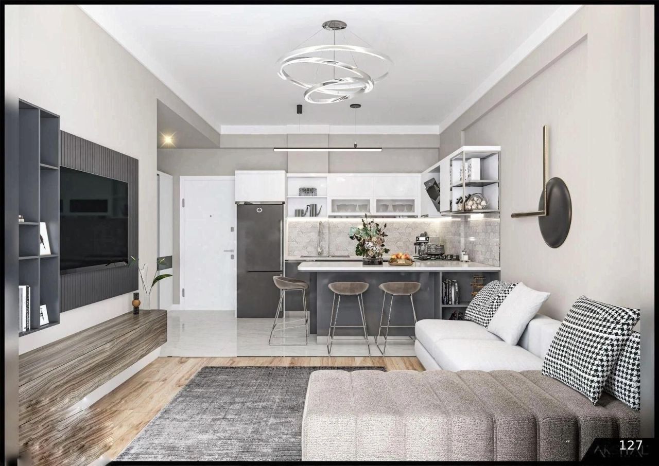 Квартира в Алании, Турция, 55 м² - фото 1