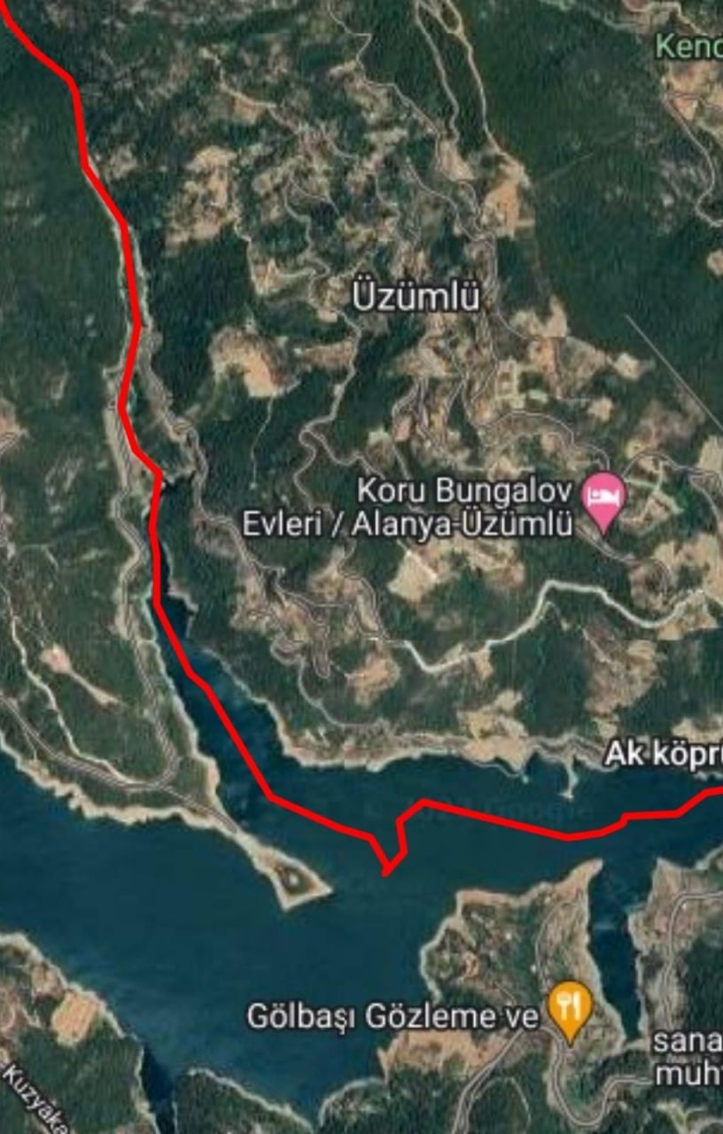 Земля в Алании, Турция, 3 000 м² - фото 1