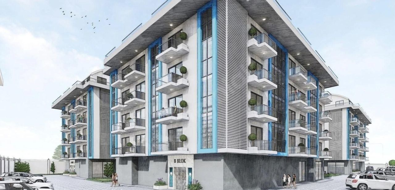 Квартира в Алании, Турция, 62 м² - фото 1