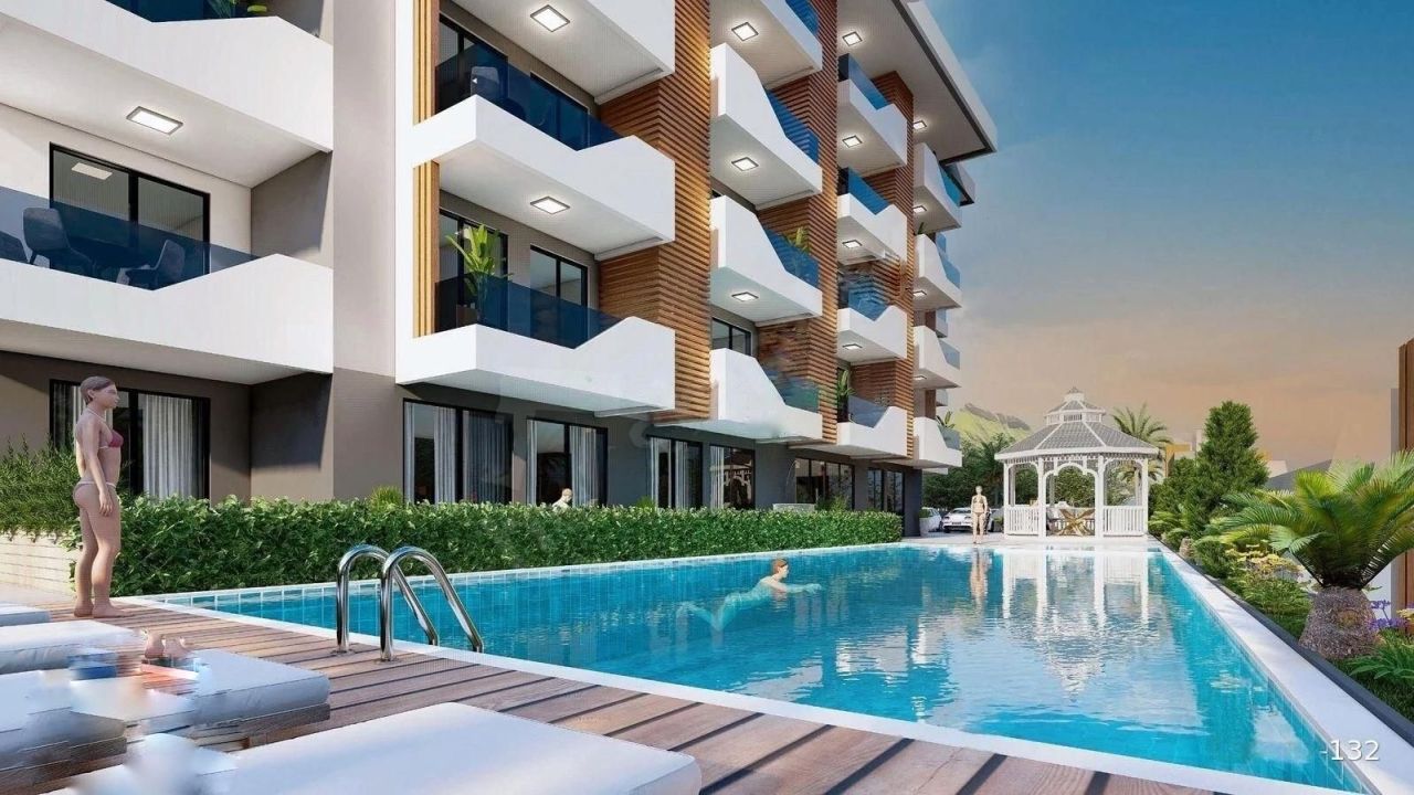 Квартира в Конаклы, Турция, 50 м² - фото 1