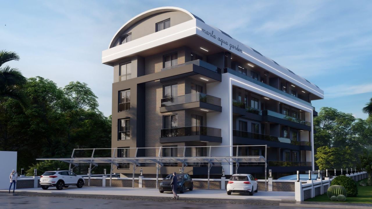 Квартира в Алании, Турция, 55 м² - фото 1